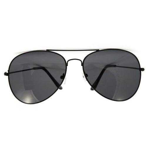 Black Premium Polarized Aviator Sunglasses