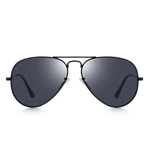 Black  Premium Polarized Aviator Sunglasses 
