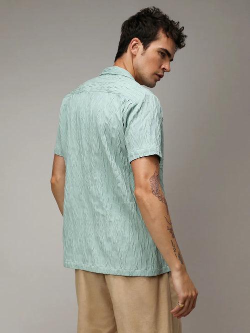 Grain-Textured Shirt