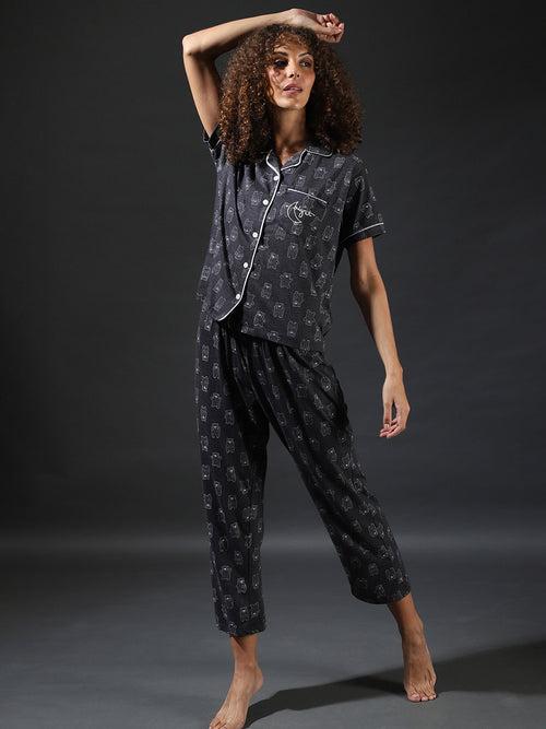 Printed Pyjama Set