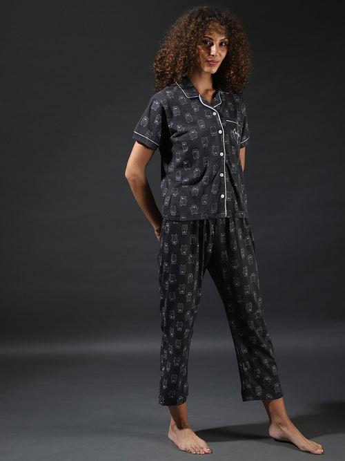 Printed Pyjama Set