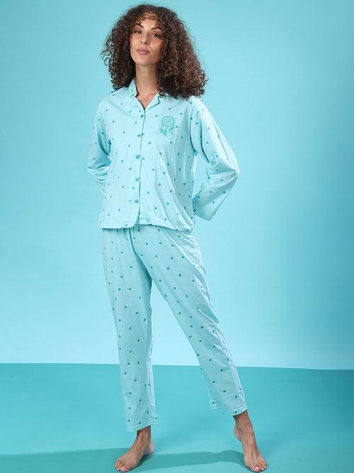 Printed Pyjama Set