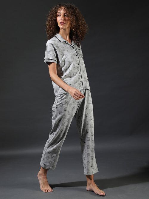 Printed Pyjama Set