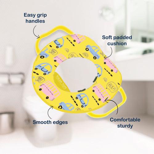 Polka Tots Hop Pop Potty Seat for 9+ Months (Yellow)