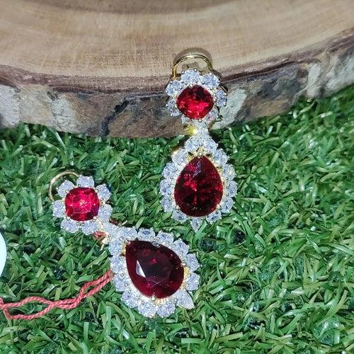 Ruby Earrings