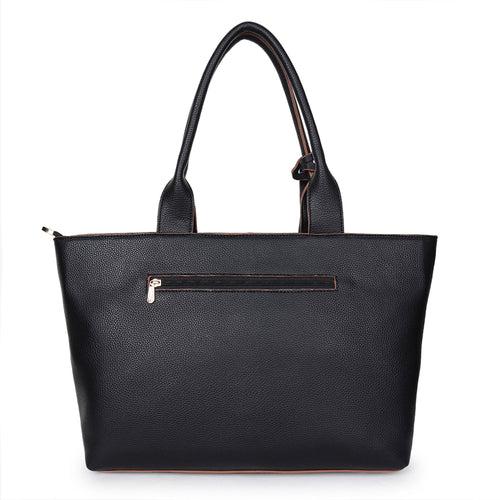 Women Structured Handheld Bag with Tasselled