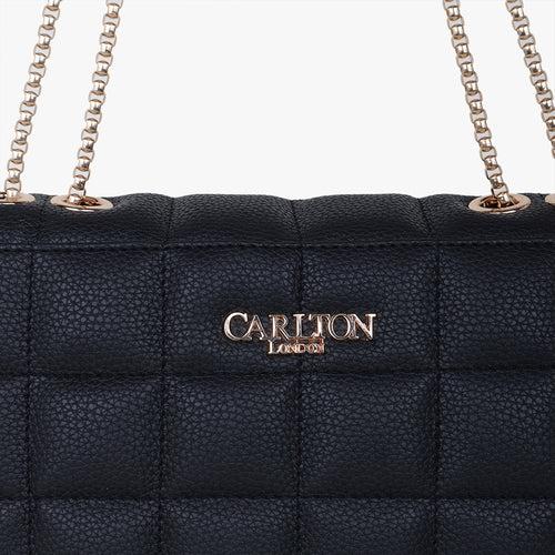 Women Textured Structured Sling Bag with Quilted