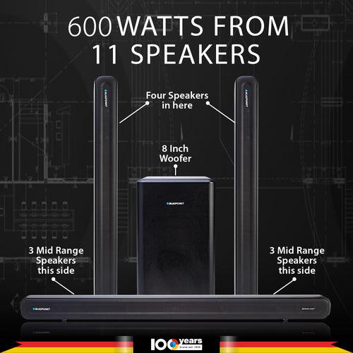 SBW600 5.1 Dolby Home Theater Soundbar