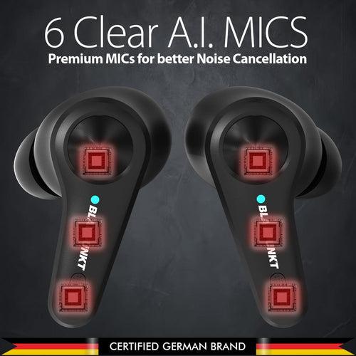 BTW300 Platinum Hybrid ANC Moksha Earbuds