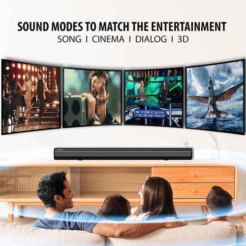 SBWL10 200W Soundbar with 8 INCH Wireless Subwoofer