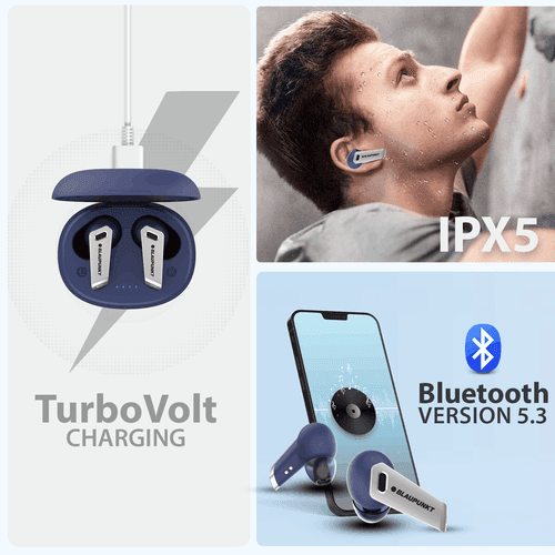 BTW300 Bluetooth Wireless ENC earbuds (BL)