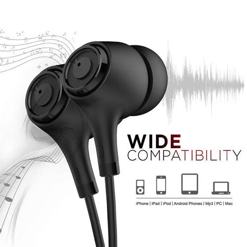 EM-01 Wired Earphone (Black)