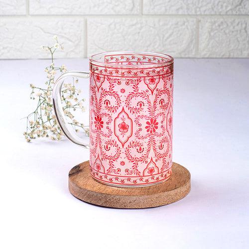 Scarlet Symphonies Clear mugs - Set of 2 and 4