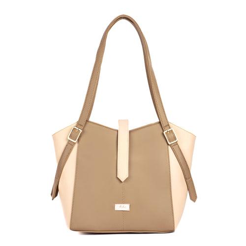 Latte Luxe Elara Tote bag