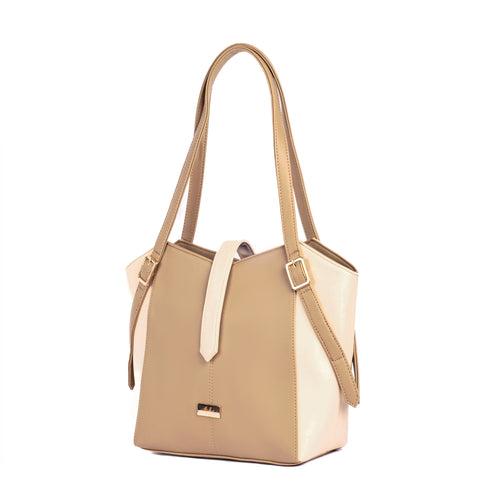 Latte Luxe Elara Tote bag