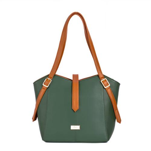 Emerald Elegance Elara Tote bag