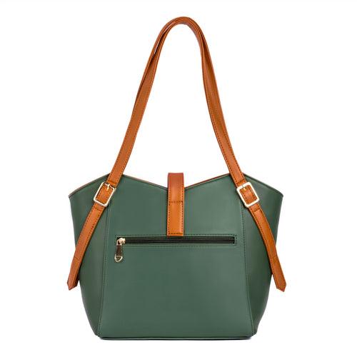 Emerald Elegance Elara Tote bag