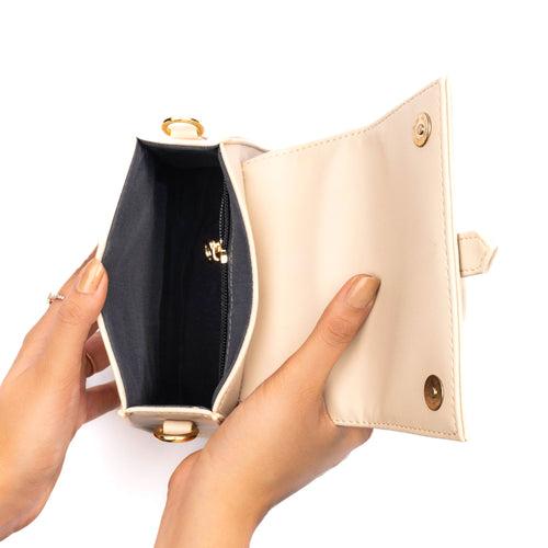 Champagne Beige Mini Sling bag