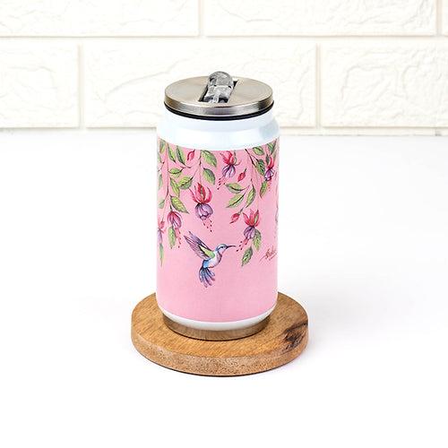 Pink Fuschia Bell Double Wall Vacuum Insulated Stainless Steel Can