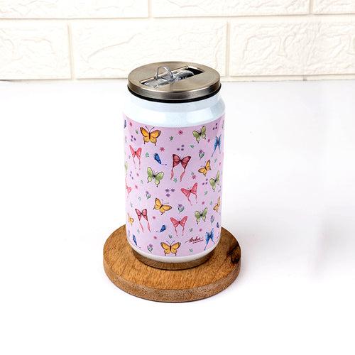 Breathtaking Butterflies Double Wall Vacuum Insulated Stainless Steel Can