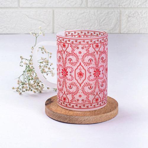 Scarlet Symphonies Frosted mugs - Set of 2 and 4