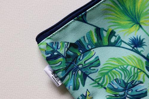 Monstera Leaves Multi-purpose pouches (Set of 3)
