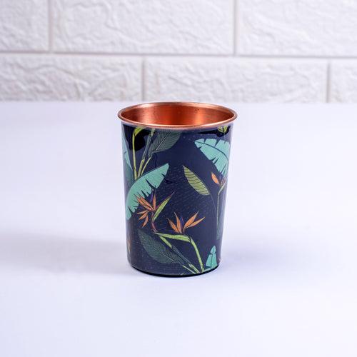 Birds of Paradise Copper Tumblers - Set of 2