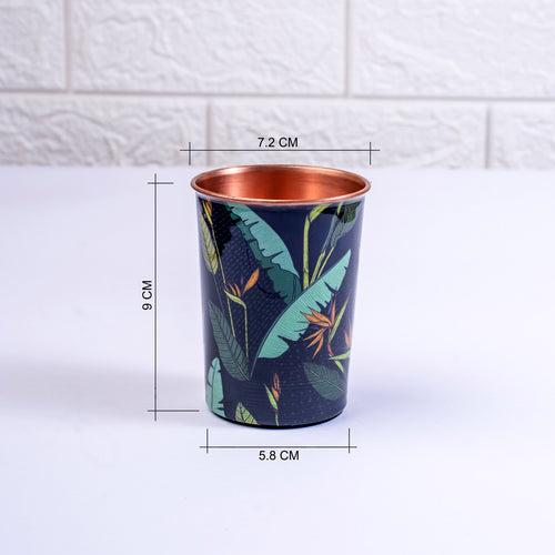 Birds of Paradise Copper Tumblers - Set of 2