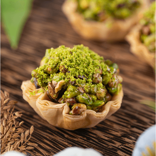 Sugar Free Pistachio Tart Baklava (350gms)