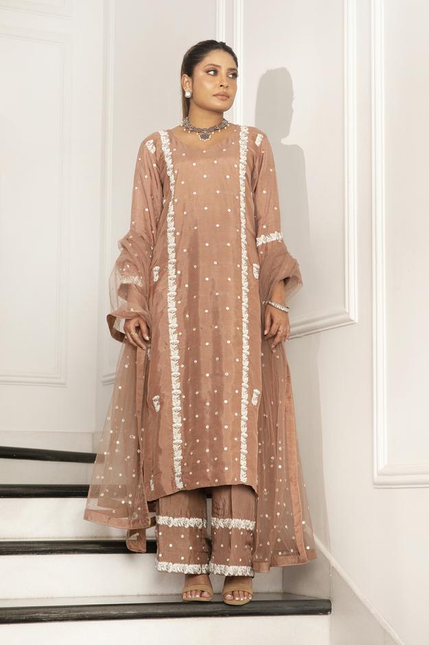 DUA SILK KURTA SET