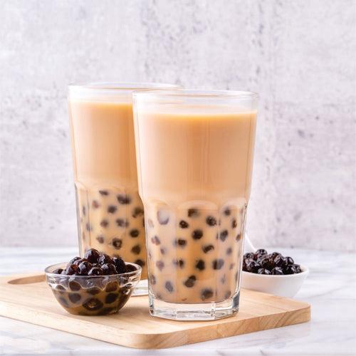 Bubble Tea Tapioca Pearls With Masala Chai Premix & 10 Straw