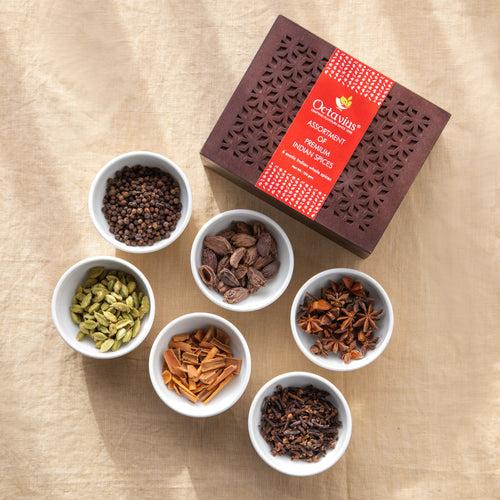 Indian Spice Collection-6 Assorted Indian Whole Spices 150 gms