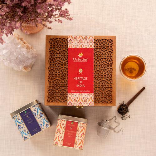 Heritage of India Tea Collection - Green Tea Essentials