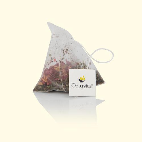 Assorted Wellness Teas   - 40 Enveloped Pyramid Tea Bags