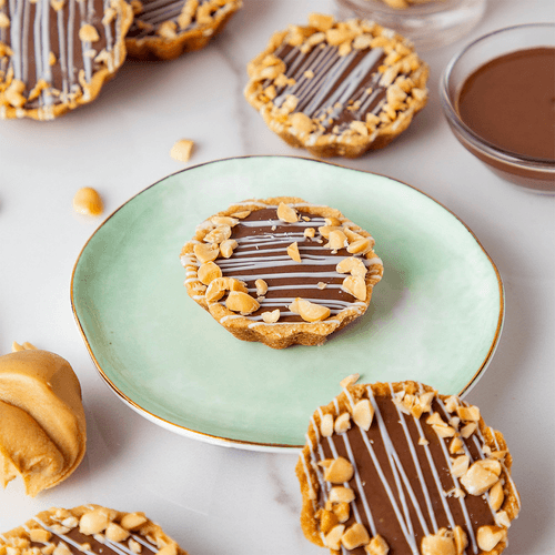 Chocolate Tarts - Caramel Filling