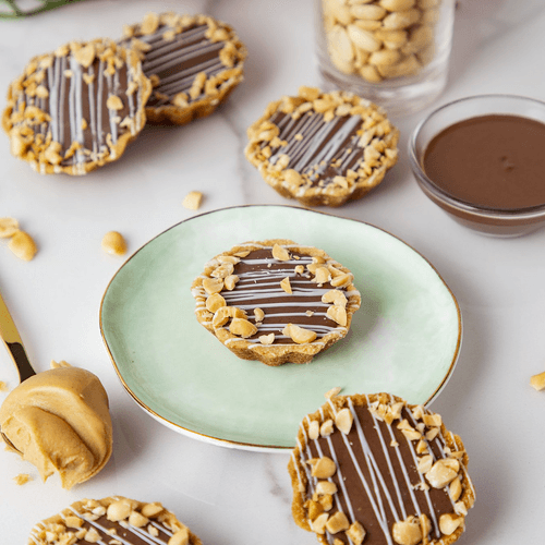 Chocolate Tarts - Caramel Filling