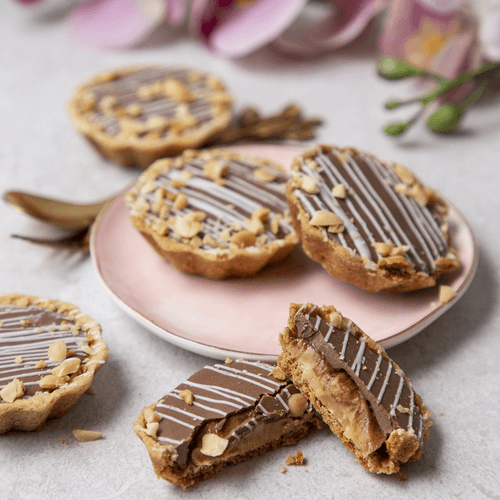 Chocolate Tarts - Caramel Filling