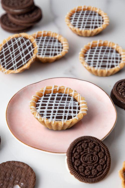 Chocolate Tarts - Oreo Filling