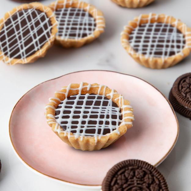 Chocolate Tarts - Oreo Filling