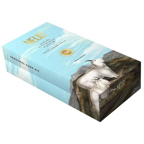 NEUD Goat Milk Premium Personal Care Kit for Men & Women (25ml x 4 Nos.) - Get Free Zipper Pouch