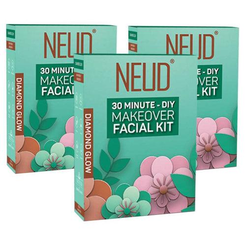 NEUD 6-Step DIY Makeover Facial Kit for Salon-Like Glow at Home