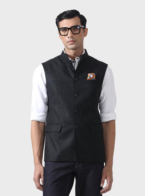 TIMELESS SOPHISTICATION THE BESPOKE BLACK WAISTCOAT