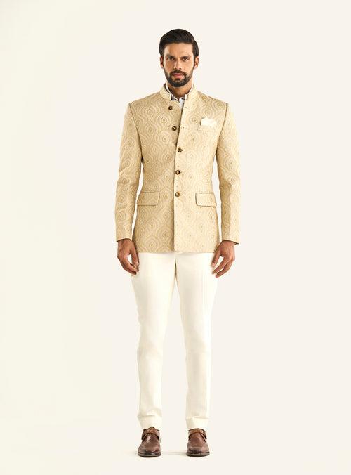 THE ARCHITECTURAL ALCOVE BANDHGALA JACKET