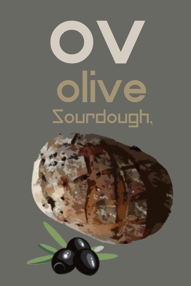 Olive Sourdough, with Herbs