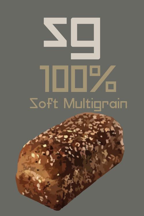 Soft Whole Wheat Multigrain Bread, 100% Atta