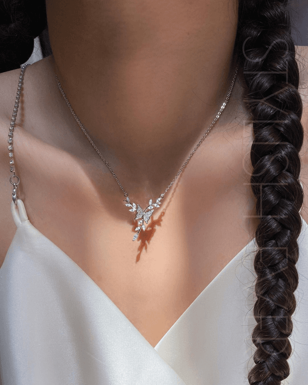 FLORO BUTTERFLY CHAIN