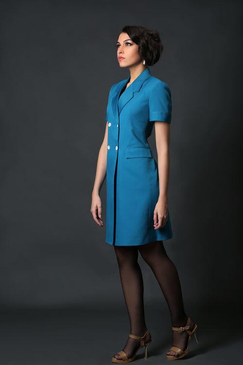 Blue Dress Coat