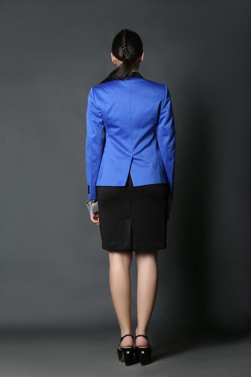 Blue Tuxedo Coat