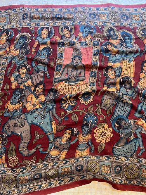 Ajanta cave painting - Kalamkari