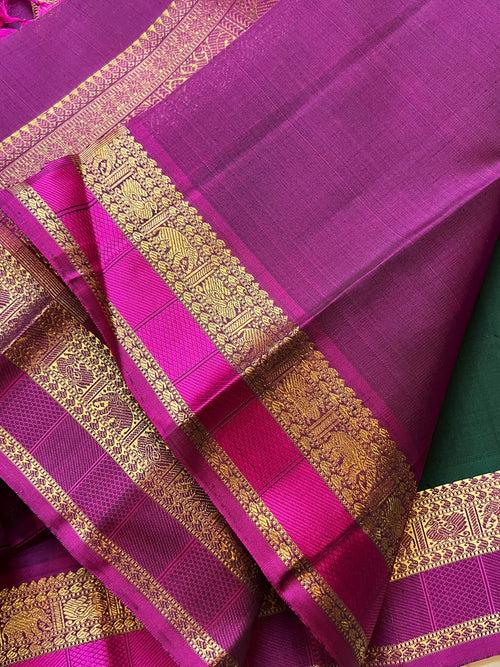 Annam yaanai butta  - kanjipuram silk